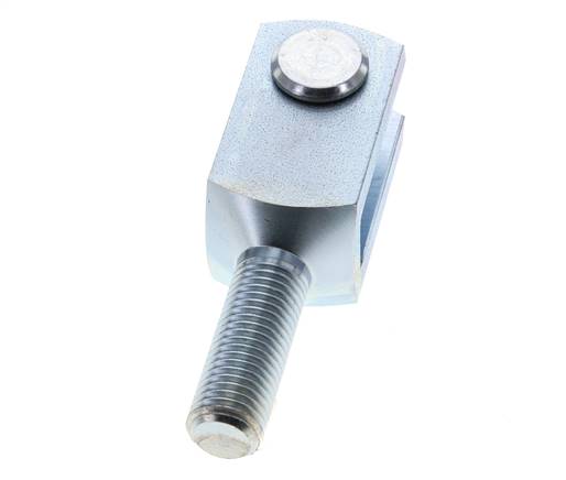 Clevis Rod-end Pin M16 Male Zinc plated steel