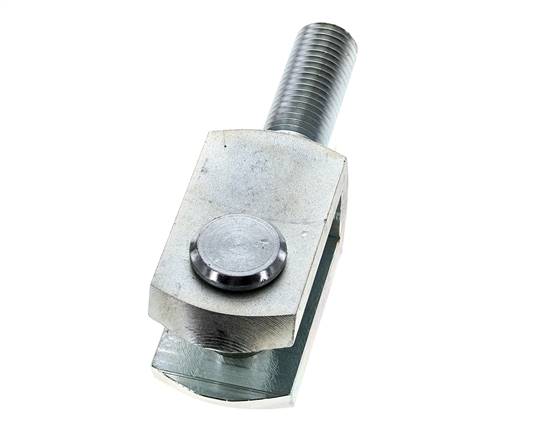 Clevis Rod-end Pin M20 Male Zinc plated steel