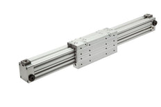 Rodless Cylinder 32-2000mm - Magnetic - Damping - Single Guide