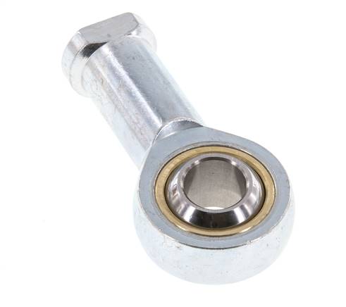 Spherical Rod-end M16 Female Zinc plated steel