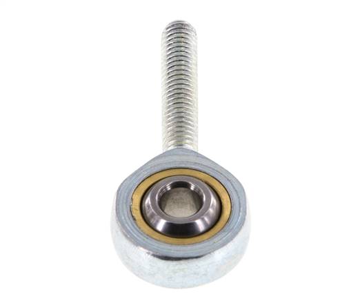 Spherical Rod-end M5 Male Zinc plated steel