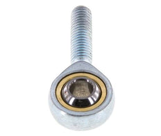 Spherical Rod-end M8 Male Zinc plated steel