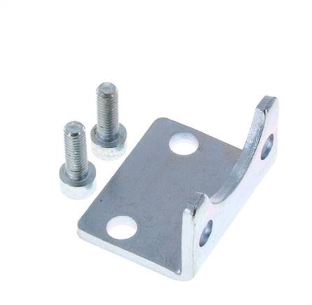 Foot Mount 32 mm ISO 15552 ISO 21287 Zinc plated steel