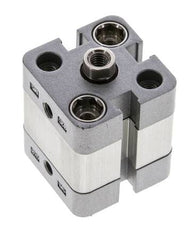 ISO 21287 Compact Double Acting Cylinder 20-5mm - Magnetic