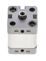ISO 21287 Compact Double Acting Cylinder 25-15mm - Magnetic