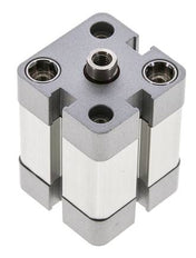 ISO 21287 Compact Double Acting Cylinder 25-15mm - Magnetic