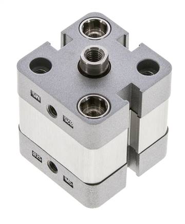 ISO 21287 Compact Double Acting Cylinder 25-5mm - Magnetic