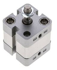 ISO 21287 Compact Double Acting Cylinder 25-5mm - Magnetic - Male Rod