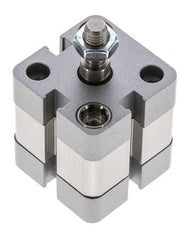 ISO 21287 Compact Double Acting Cylinder 25-5mm - Magnetic - Male Rod