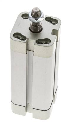 ISO 21287 Compact Double Acting Cylinder 25-60mm - Magnetic - Male Rod