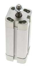ISO 21287 Compact Double Acting Cylinder 25-60mm - Magnetic - Male Rod