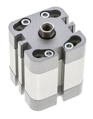 ISO 21287 Compact Double Acting Cylinder 32-15mm - Magnetic