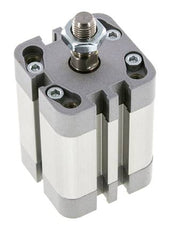 ISO 21287 Compact Double Acting Cylinder 32-25mm - Magnetic - Male Rod