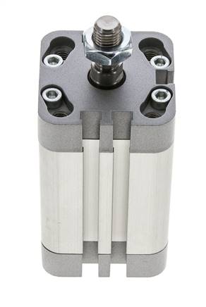 ISO 21287 Compact Double Acting Cylinder 32-40mm - Magnetic - Male Rod