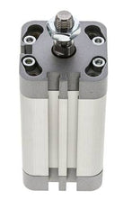 ISO 21287 Compact Double Acting Cylinder 32-50mm - Magnetic - Male Rod