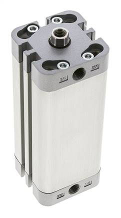 ISO 21287 Compact Double Acting Cylinder 32-80mm - Magnetic