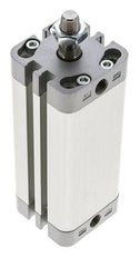 ISO 21287 Compact Double Acting Cylinder 32-80mm - Magnetic - Male Rod