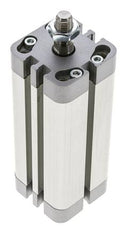 ISO 21287 Compact Double Acting Cylinder 32-80mm - Magnetic - Male Rod