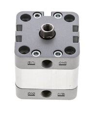 ISO 21287 Compact Double Acting Cylinder 40-10mm - Magnetic