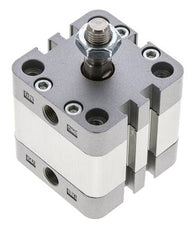 ISO 21287 Compact Double Acting Cylinder 40-10mm - Magnetic - Male Rod