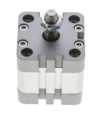 ISO 21287 Compact Double Acting Cylinder 40-10mm - Magnetic - Male Rod