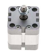 ISO 21287 Compact Double Acting Cylinder 40-10mm - Magnetic - Male Rod