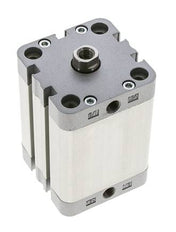 ISO 21287 Compact Double Acting Cylinder 50-50mm - Magnetic