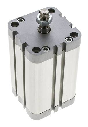 ISO 21287 Compact Double Acting Cylinder 63-80mm - Magnetic - Male Rod
