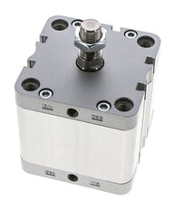 ISO 21287 Compact Double Acting Cylinder 80-40mm - Magnetic - Male Rod