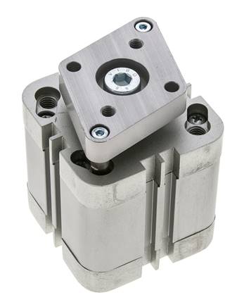 ISO 21287 Compact Double Acting Cylinder 50-25mm - Magnetic - Non-Rotating