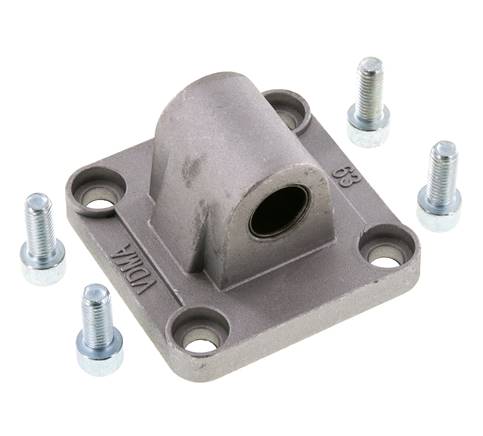 Clevis Male 63 mm ISO 15552 ISO 21287 Aluminium
