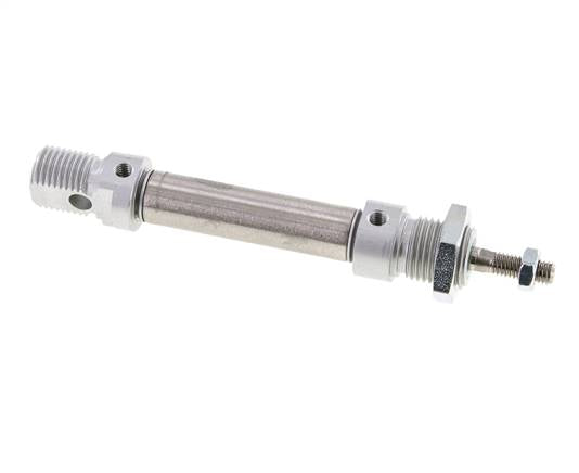 ISO 6432 Round Double Acting Cylinder 12-25mm - Magnetic