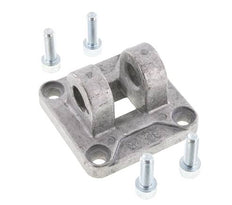Clevis Female 80 mm ISO 15552 ISO 21287 Aluminium