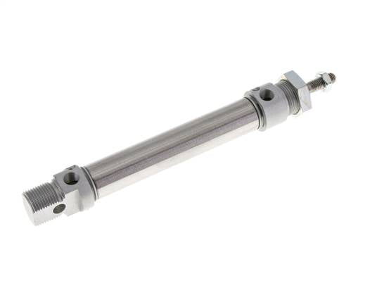 ISO 6432 Round Double Acting Cylinder 20-80mm - Magnetic - Damping
