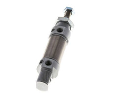 ISO 6432 Round Double Acting Cylinder 25-10mm - Magnetic - Damping