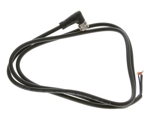 Connection Line Connector M8 1m