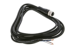 Connection Line Connector M12 3m