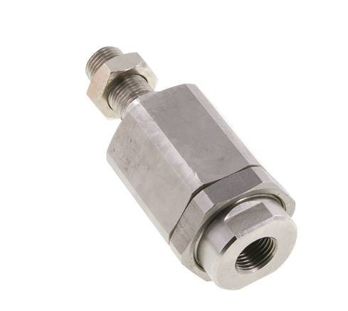 Floating Joint M16 x 1.5 for Cylinder Stainless steel 304 (1.4301)
