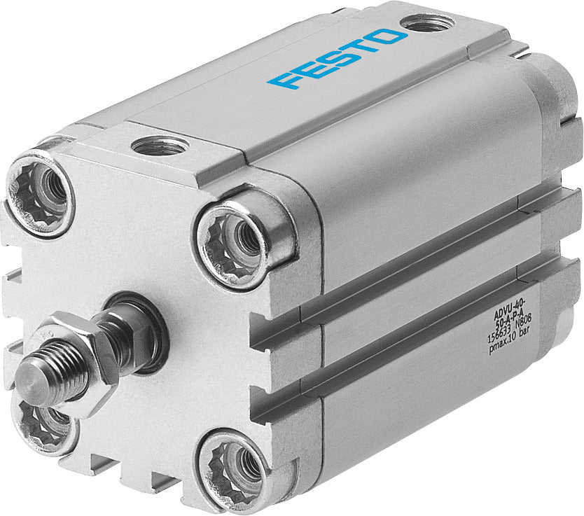 Festo Compact Cylinder 100mm Bore 15mm Stroke Double Acting - 156664
