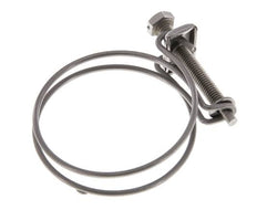 54 - 60 mm Hose Clamp Galvanised Steel