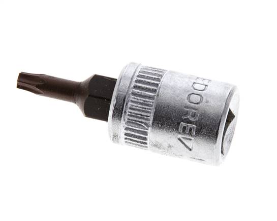 1/4" Gedore Socket Insert for TX10 Internal Torx Screws