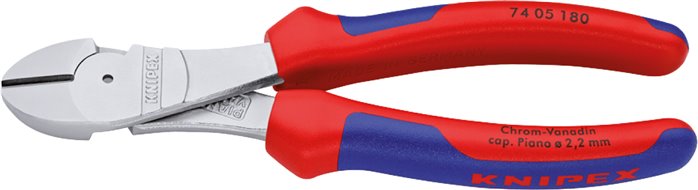 Knipex Power Diagonal Cutting Pliers 180 mm 2-component Handles