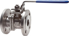 Flanged Ball Valve 2-Way DN40 PN40 Stainless Steel