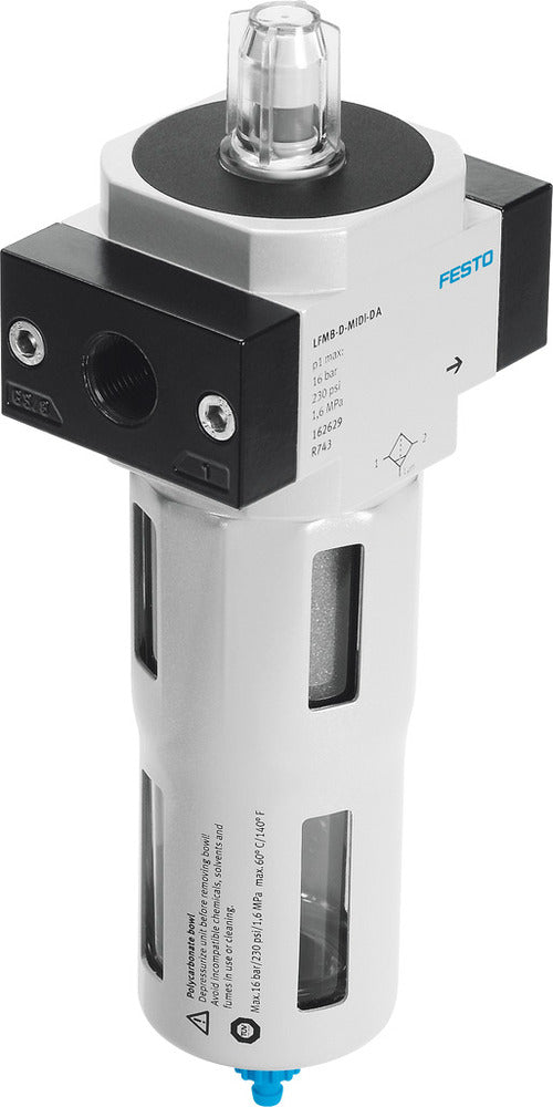 Festo Fijnfilter G3/8'' 2-12bar 675l/min 1µm Mini - 532829