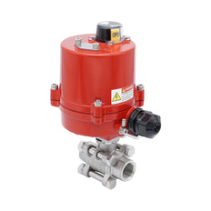 Rp 1-1/2'' 2-Weg RVS Elektrische Kogelkraan 100-240 V AC