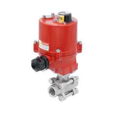 Rp 2'' 2-Weg RVS Elektrische Kogelkraan 12 V AC/DC
