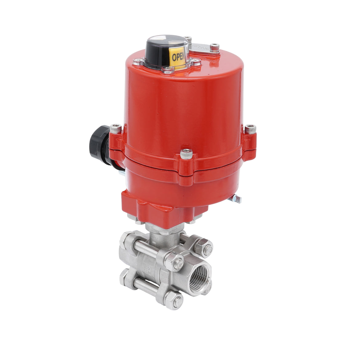 Rp 1-1/2'' 2-Weg RVS Elektrische Kogelkraan 100-240 V AC