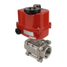G1/2'' 2-Way Stainless Steel Modulating Electric Ball Valve 24V AC/DC