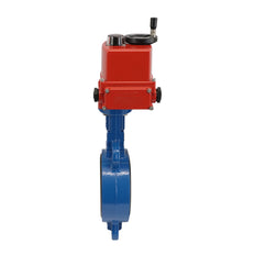 Elektrische Vlinderklep DN50 120-240V AC/DC Lug GGG40 EPDM Drinkwater AG5