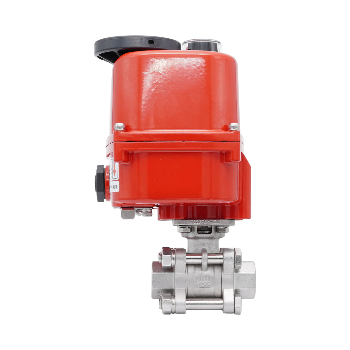 Rp 2'' 2-Weg RVS Modulerende Elektrische Kogelkraan 24V AC/DC